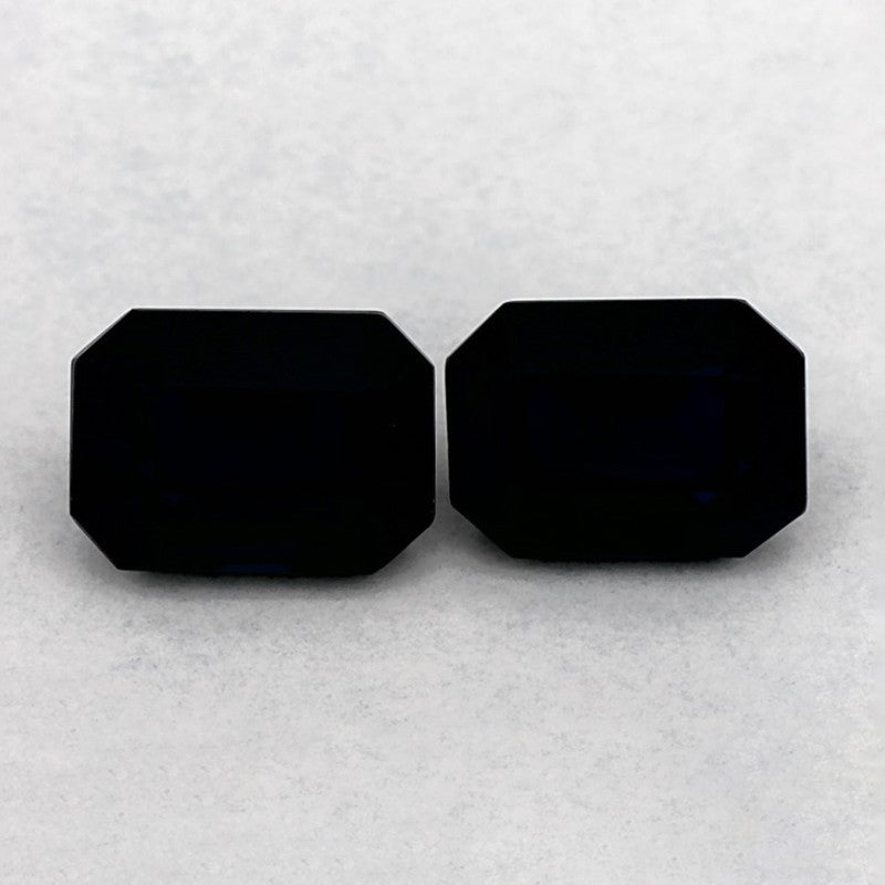 2.78 Total Carat Weight Emerald Natural Blue Sapphire