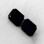 2.78 Total Carat Weight Emerald Natural Blue Sapphire