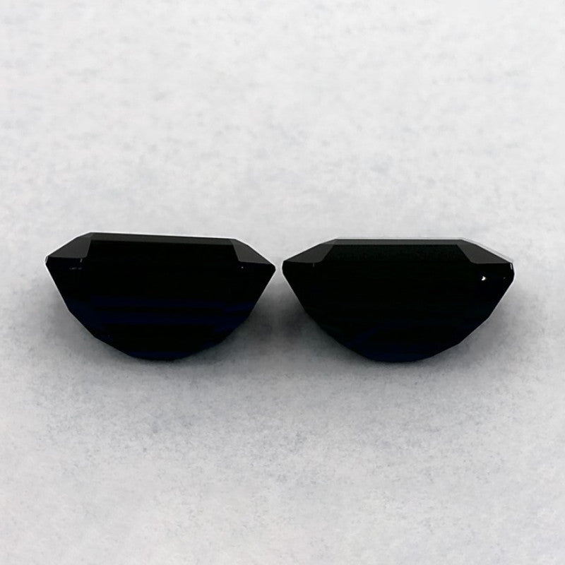 2.78 Total Carat Weight Emerald Natural Blue Sapphire
