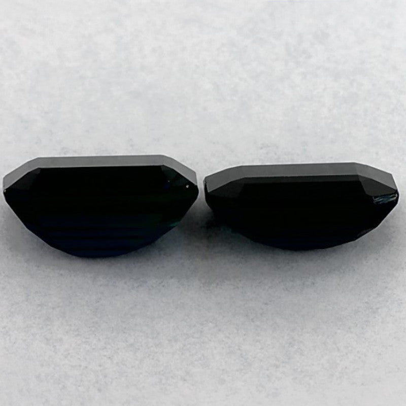 3.96 Carat Emerald Natural Blue Sapphire