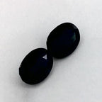 3.45 Total Carat Weight Oval Natural Blue Sapphire