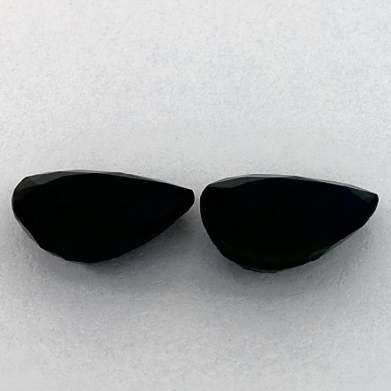 3.07 Carat Pear Natural Blue Sapphire