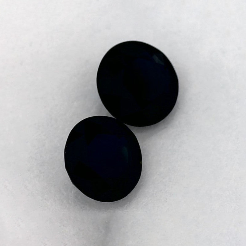 1.99 Total Carat Weight Round Natural Blue Sapphire