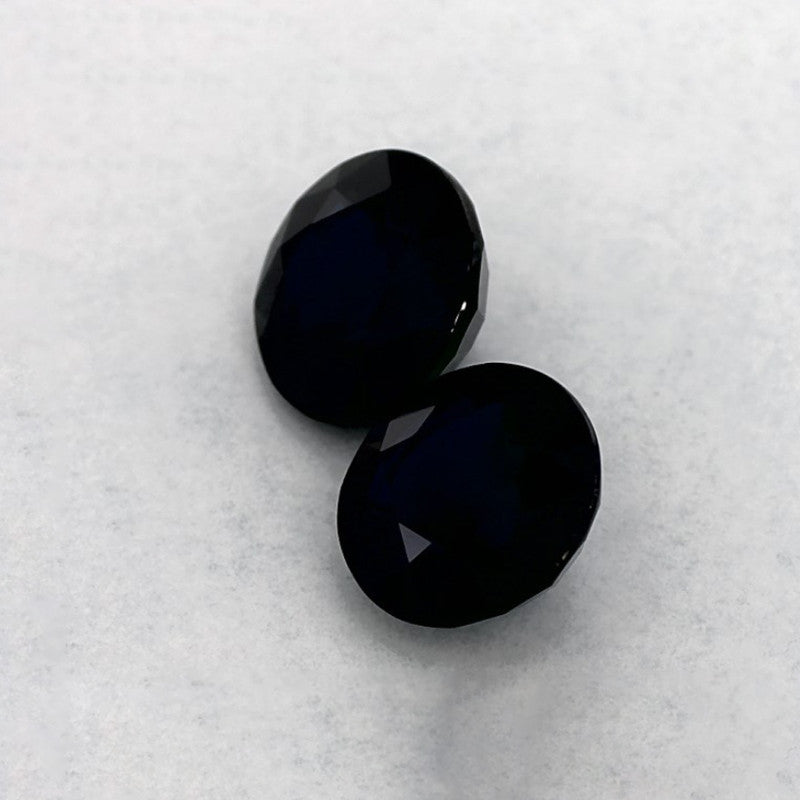 2.22 Total Carat Weight Round Natural Blue Sapphire