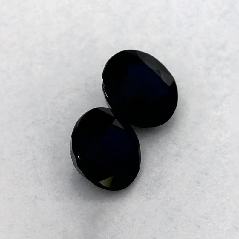 2.22 Total Carat Weight Round Natural Blue Sapphire