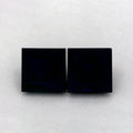 2.83 Total Carat Weight Princess Natural Blue Sapphire