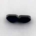 2.83 Total Carat Weight Princess Natural Blue Sapphire