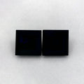 3.25 Total Carat Weight Princess Natural Blue Sapphire