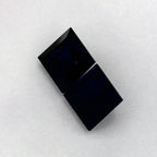 3.25 Total Carat Weight Princess Natural Blue Sapphire