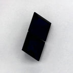 3.25 Total Carat Weight Princess Natural Blue Sapphire