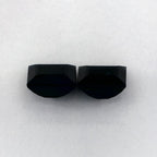3.25 Total Carat Weight Princess Natural Blue Sapphire