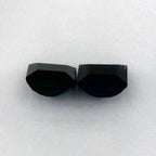 3.74 Total Carat Weight Princess Natural Blue Sapphire