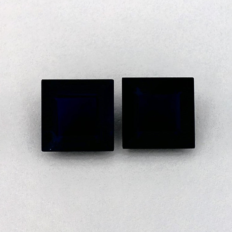 2.40 Carat Princess Natural Blue Sapphire