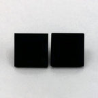 3.35 Total Carat Weight Princess Natural Blue Sapphire