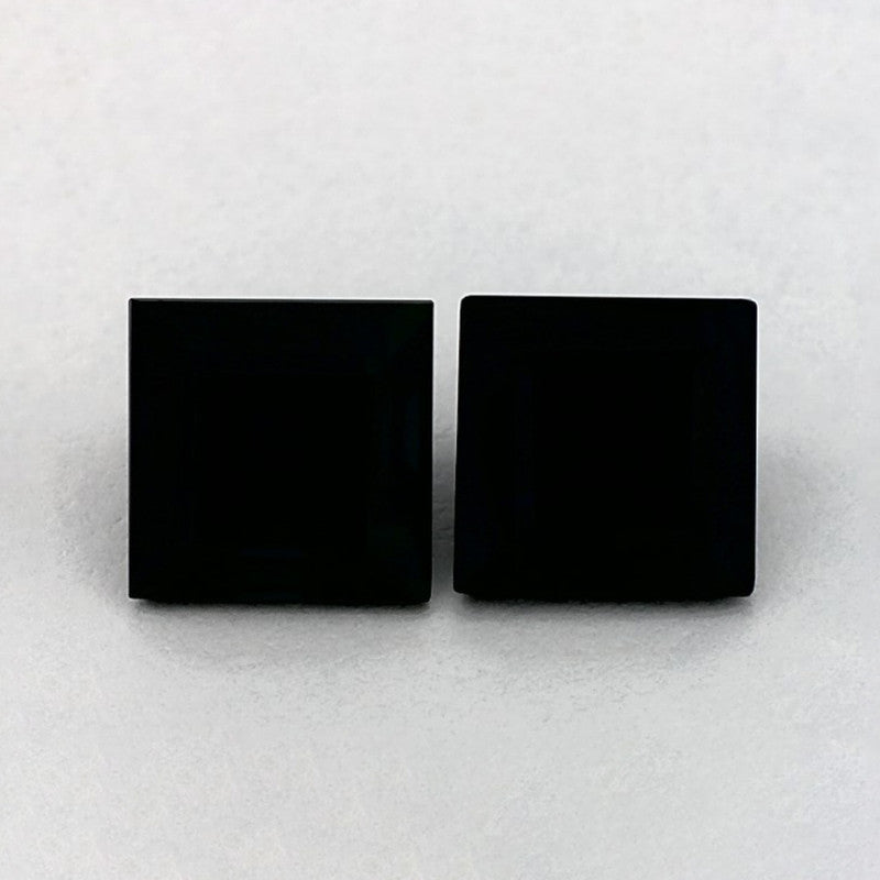 3.35 Total Carat Weight Princess Natural Blue Sapphire