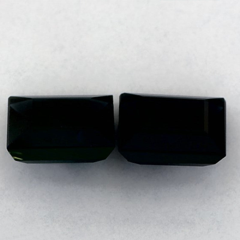 3.72 Carat Princess Natural Blue Sapphire