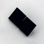 4.13 Total Carat Weight Princess Natural Blue Sapphire