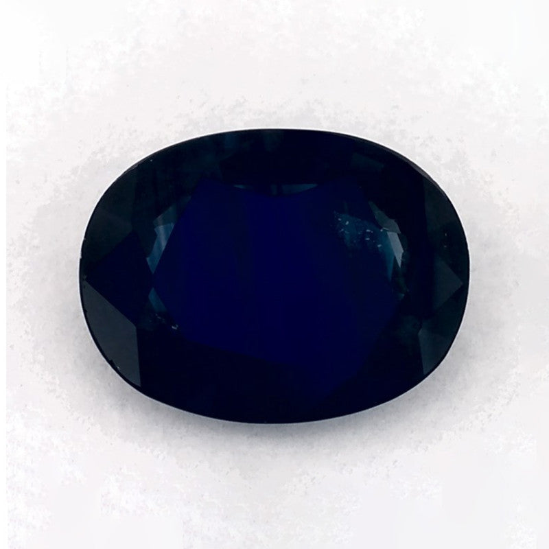 1.25 Carat Oval Natural Blue Sapphire