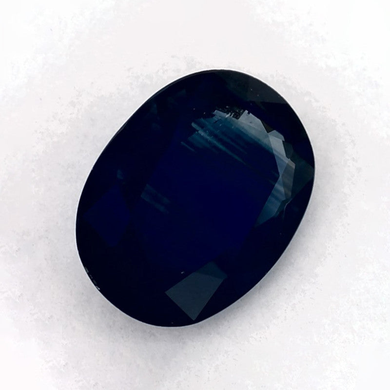 1.25 Carat Oval Natural Blue Sapphire