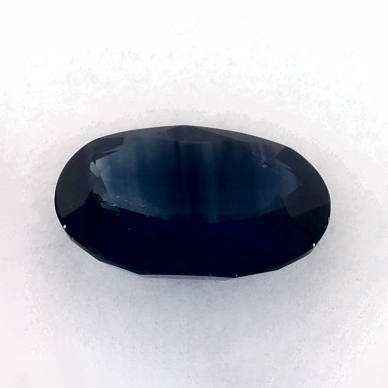 1.25 Carat Oval Natural Blue Sapphire