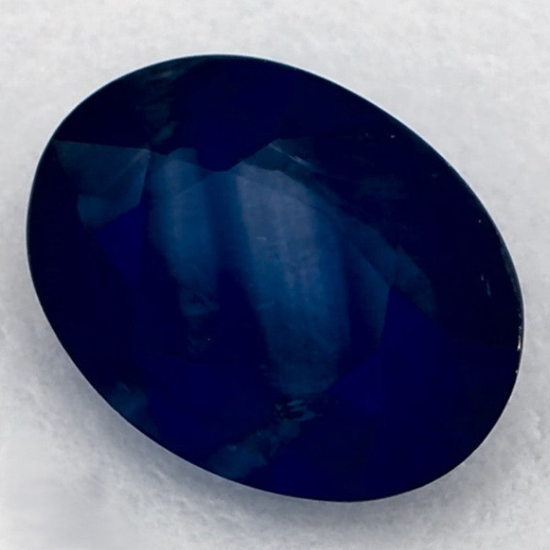 1.34 Carat Oval Natural Blue Sapphire