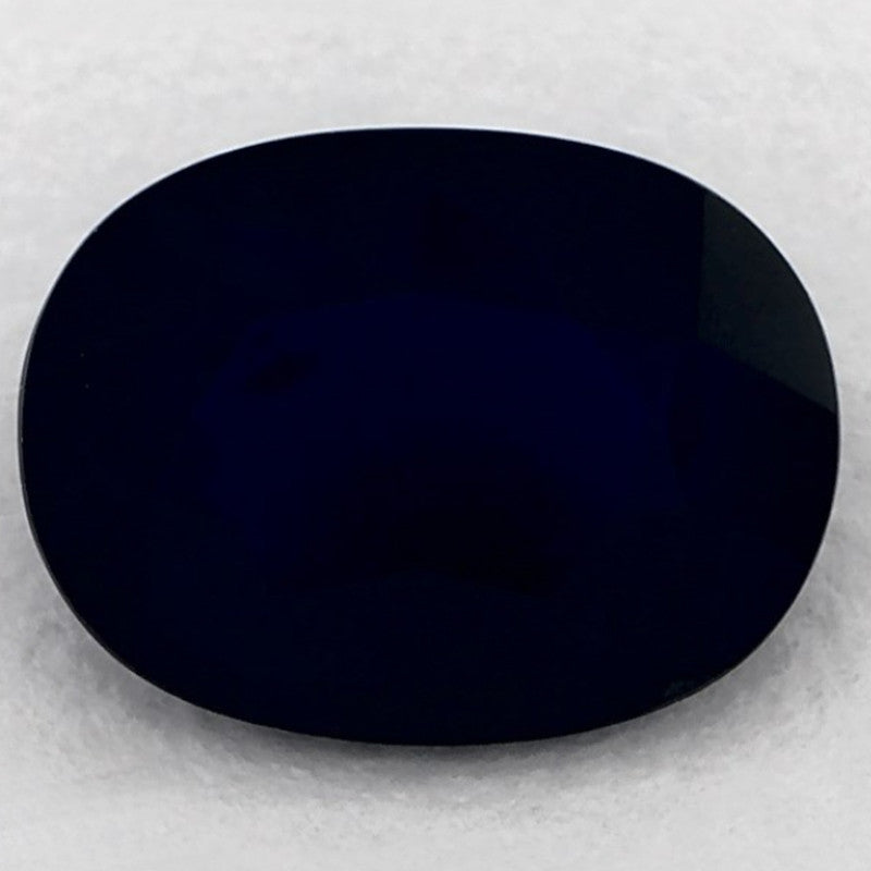 1.19 Carat Oval Natural Blue Sapphire