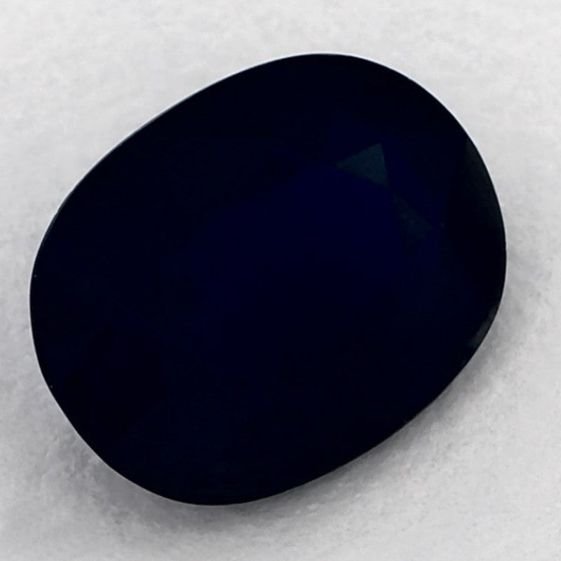 1.19 Carat Oval Natural Blue Sapphire