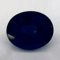 3.74 Carat Oval Natural Blue Sapphire