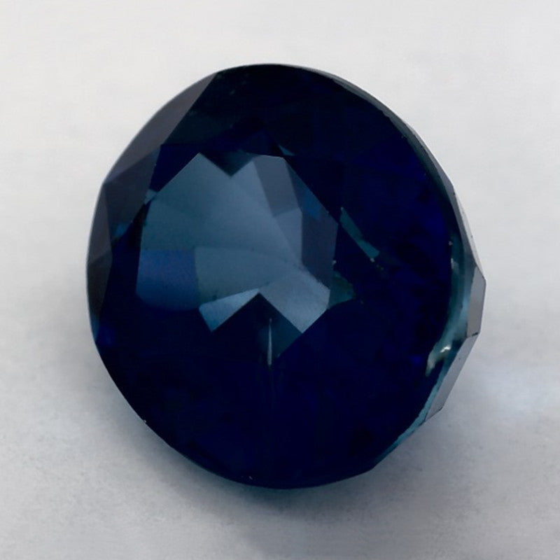 3.74 Carat Oval Natural Blue Sapphire