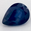1.29 Carat Pear Natural Blue Sapphire