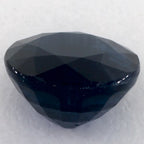 1.06 Carat Round Natural Blue Sapphire