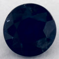 1.11 Carat Round Natural Blue Sapphire