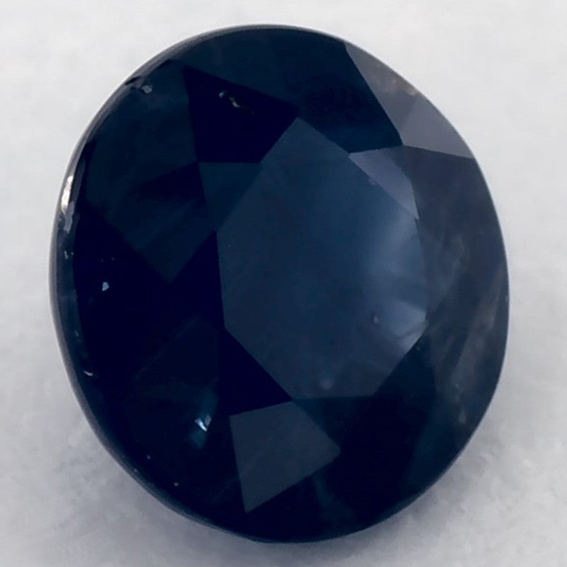 1.11 Carat Round Natural Blue Sapphire