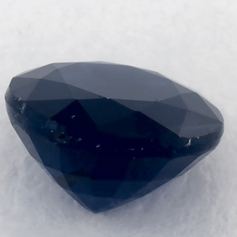 1.16 Carat Round Natural Blue Sapphire