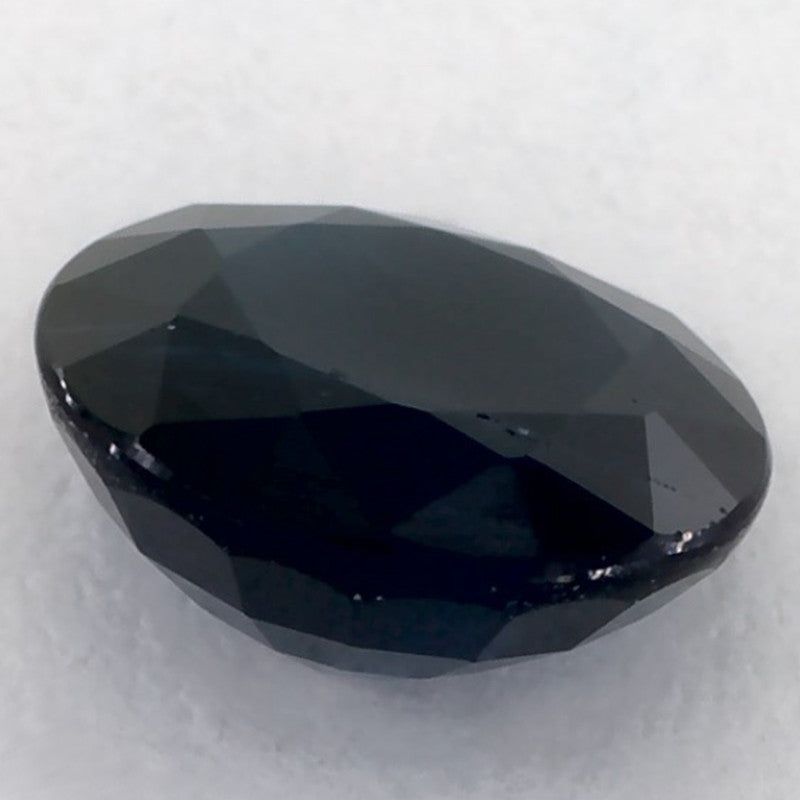 1.25 Carat Round Natural Blue Sapphire