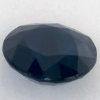 0.90 Carat Round Natural Blue Sapphire