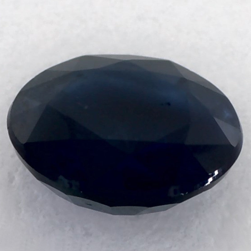 1.01 Carat Round Natural Blue Sapphire