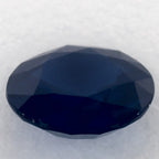 1.35 Carat Round Natural Blue Sapphire