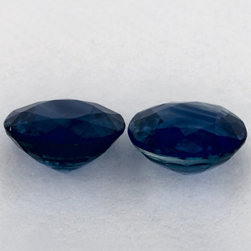 1.76 Total Carat Weight Round Natural Blue Sapphire