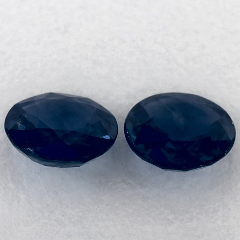 1.79 Carat Round Natural Blue Sapphire