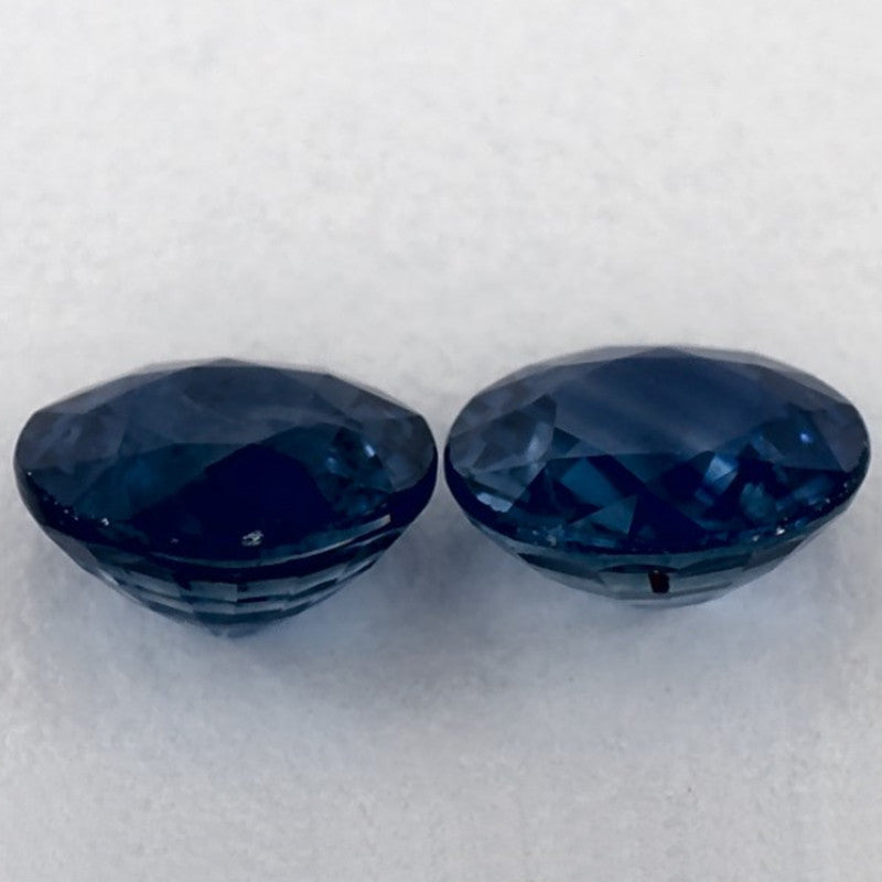 1.92 Carat Round Natural Blue Sapphire