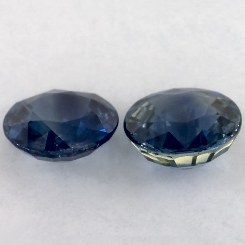 2.29 Total Carat Weight Round Natural Blue Sapphire