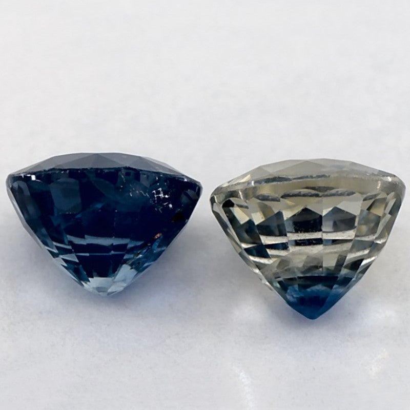2.32 Carat Round Natural Blue Sapphire