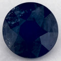 1.14 Carat Round Natural Blue Sapphire