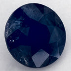 1.14 Carat Round Natural Blue Sapphire