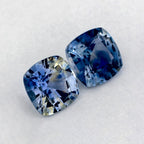 1.91 Total Carat Weight Cushion Natural Blue Sapphire