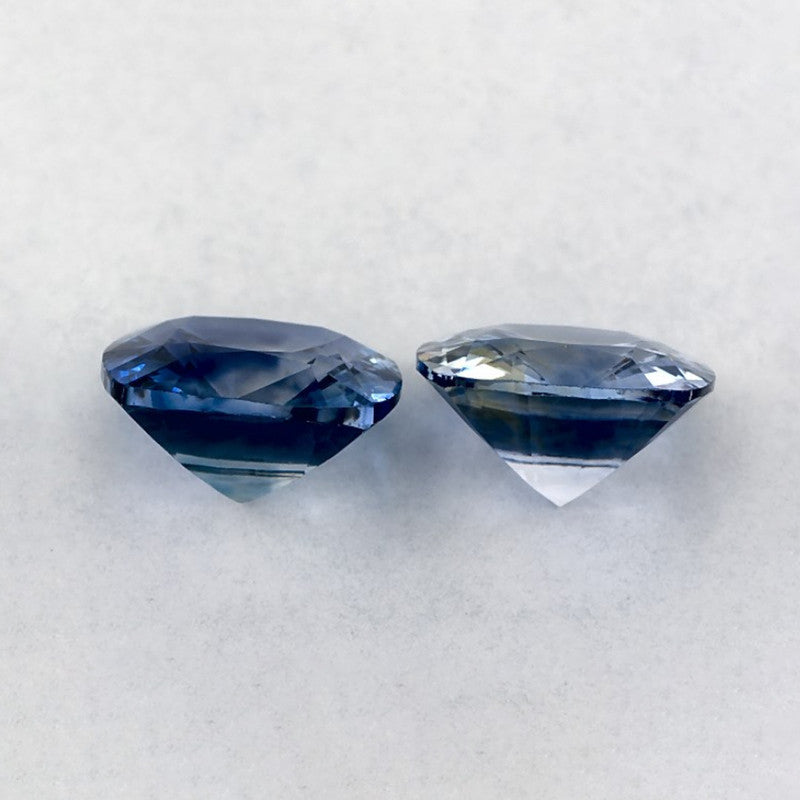 1.91 Total Carat Weight Cushion Natural Blue Sapphire