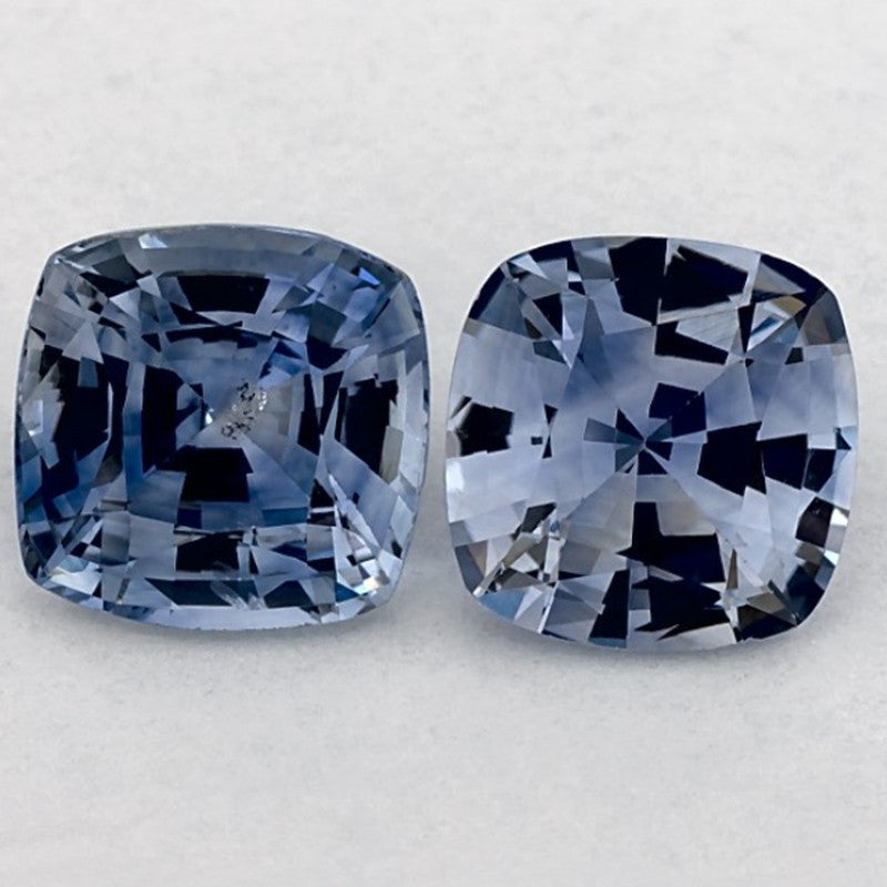 2.14 Carat Cushion Natural Blue Sapphire