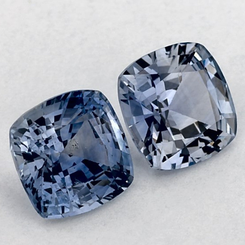 2.14 Carat Cushion Natural Blue Sapphire