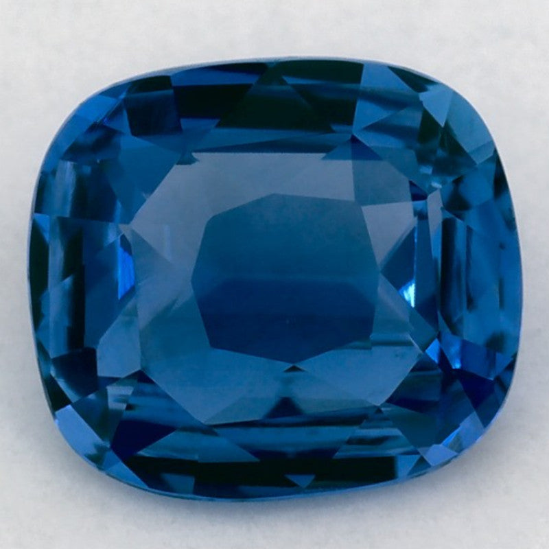 1.76 Carat Cushion Natural Blue Sapphire